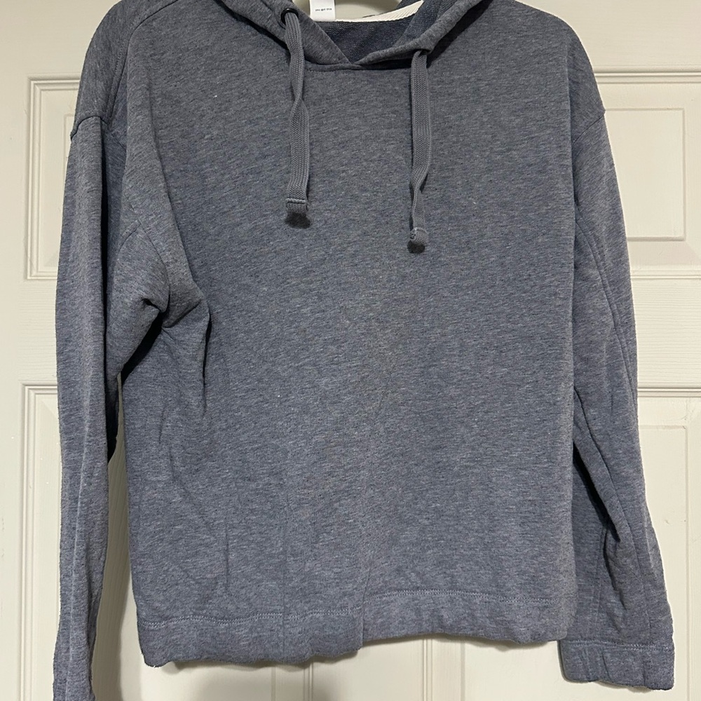 Old Navy Gray Sweatshirt Hoodie